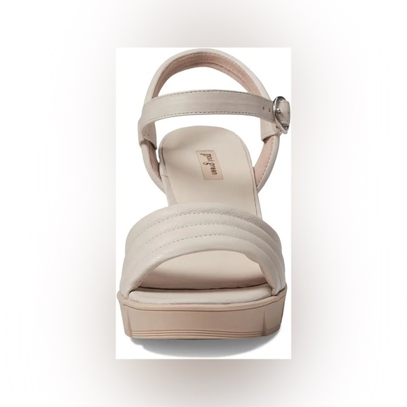 Women's Leslie Ankle‎ Strap Block Heel Sandals 6.5 New $359 - Picture 2 of 9